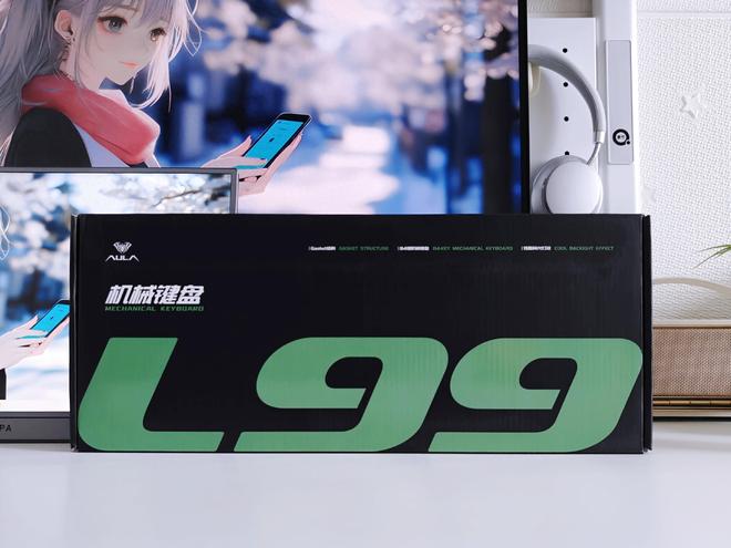 L99带您解锁机械键盘新形态澳门新葡京触控大屏加持狼蛛